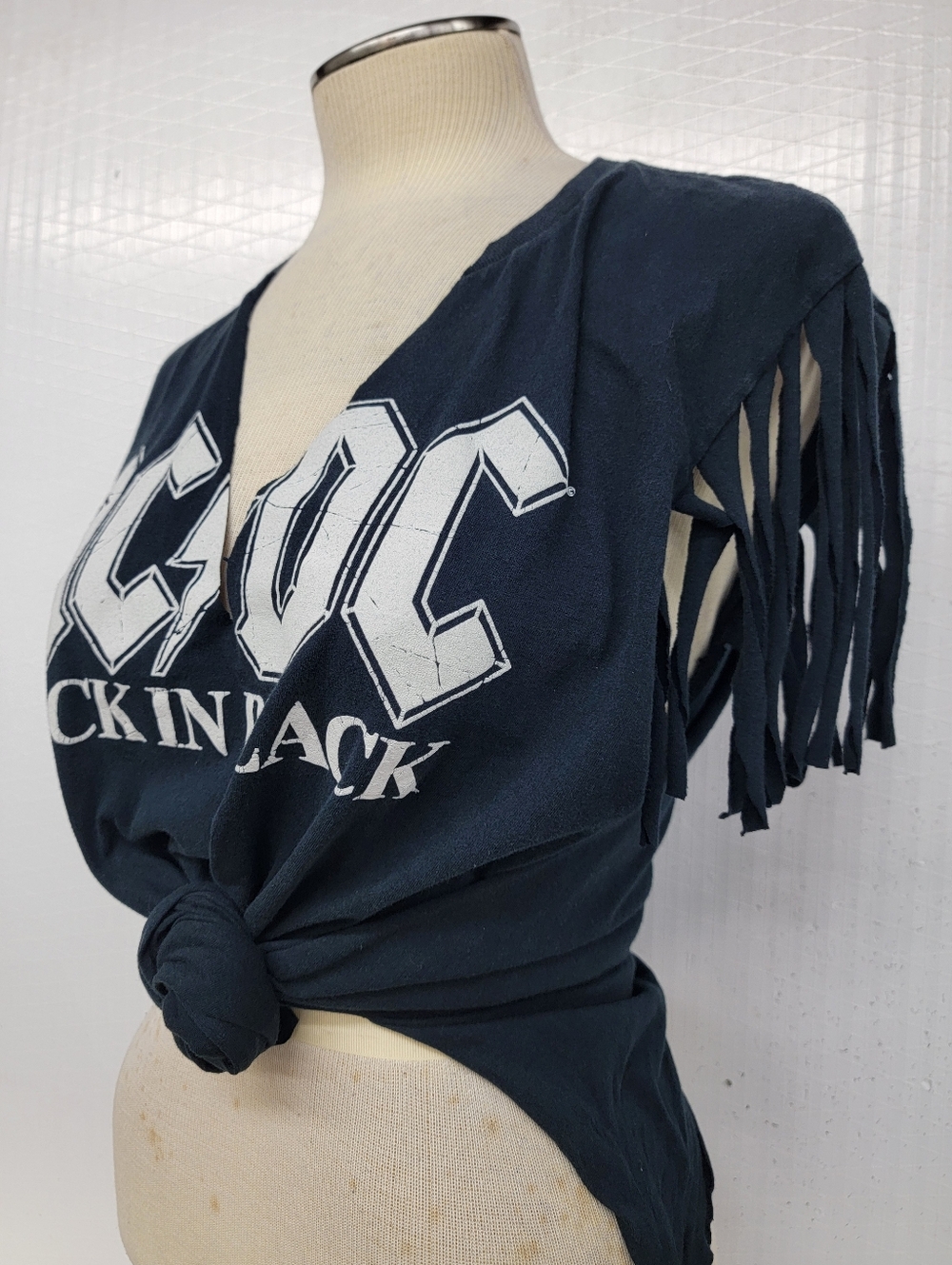 AC/DC Band Tee Upcycled - Picture 8 of 10